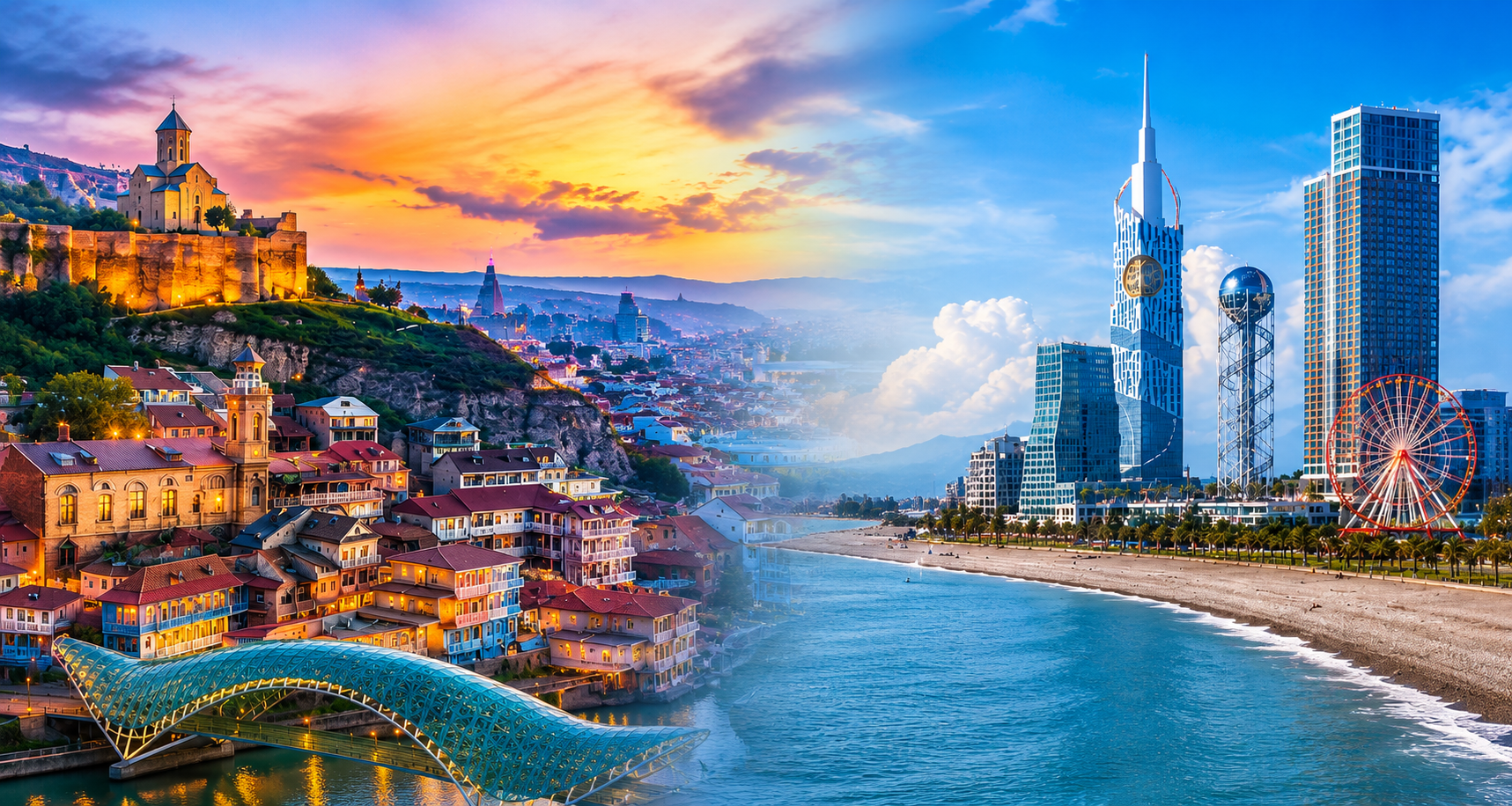 تور ترکیبی تفلیس باتومی
